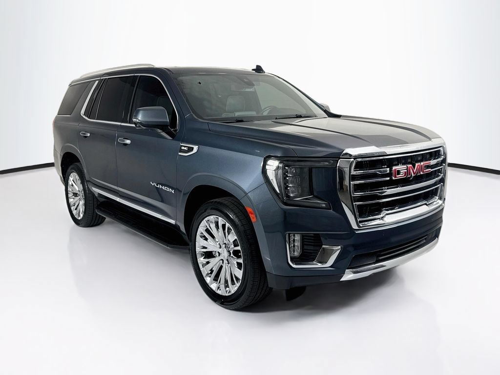 Used 2021 GMC Yukon SLT w/ SLT Luxury Plus Package AWD/4WD image 3