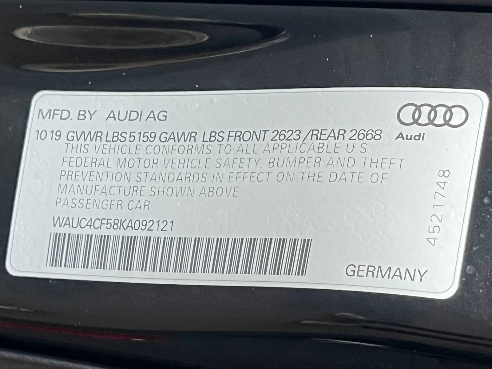 Used 2019 Audi S5 Prestige AWD/4WD image 19