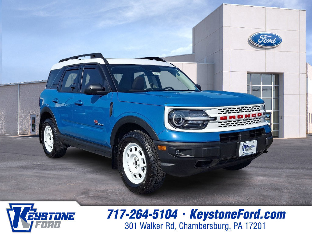 Certified 2023 Ford Bronco Sport Heritage Limited