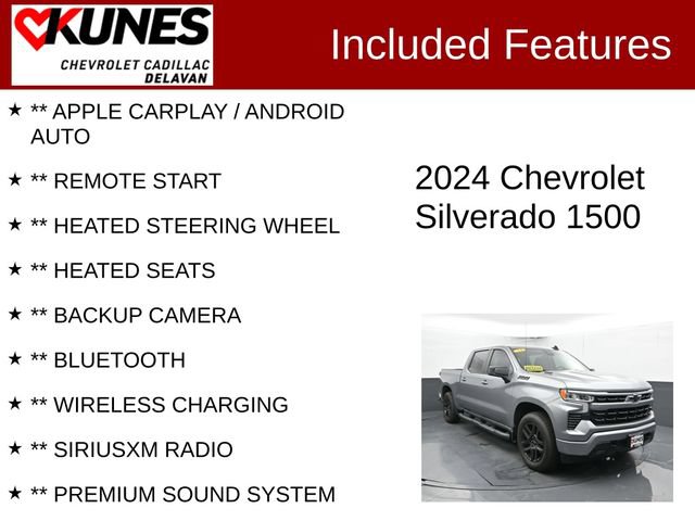 Used 2024 Chevrolet Silverado 1500 RST AWD/4WD image 3