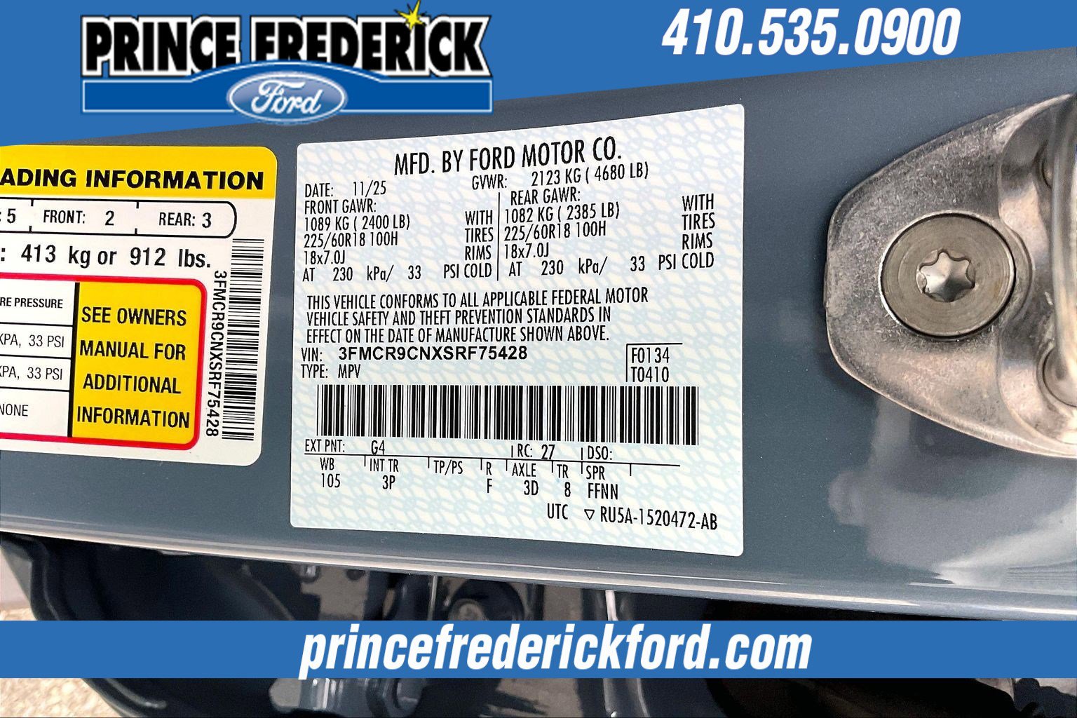 New 2025 Ford Bronco Sport Outer Banks w/ Outer Banks Tech Package+ image 12