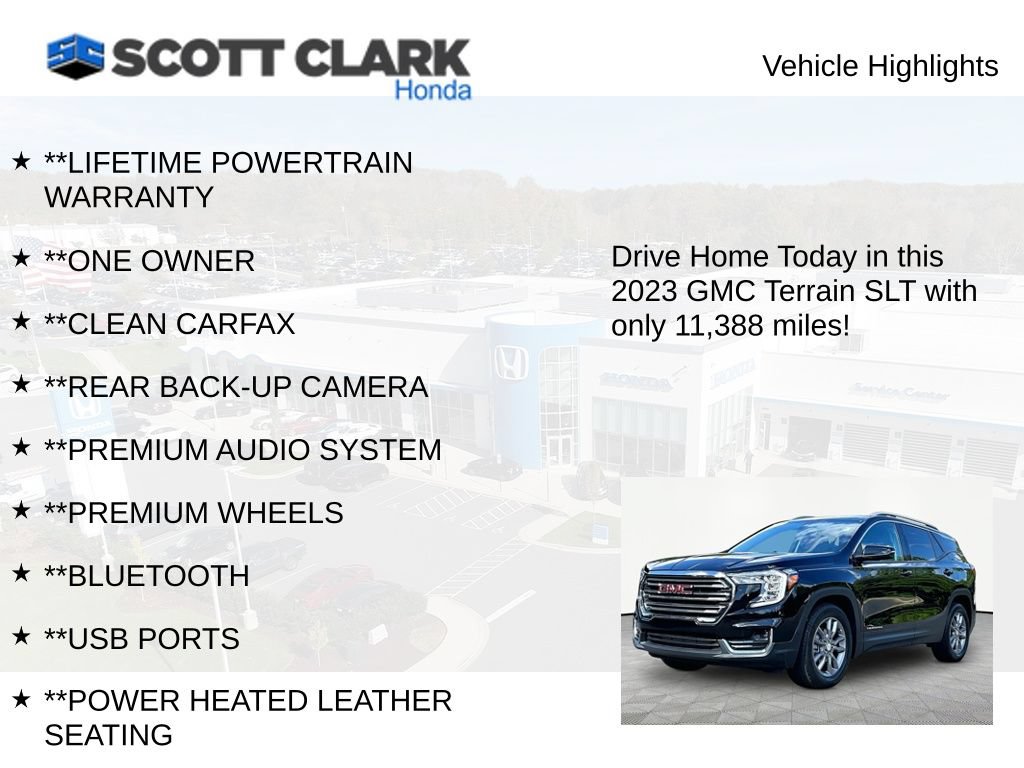 Used 2023 GMC Terrain SLT w/ LPO, Floor Liner Package FWD image 12