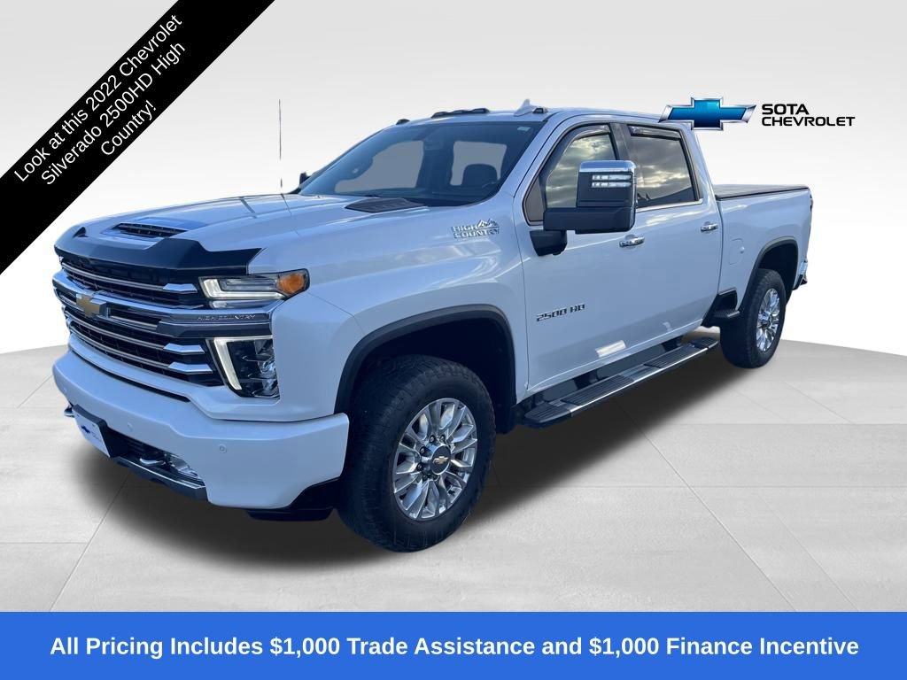 Used 2022 Chevrolet Silverado 2500 High Country w/ Z71 Off-Road Package