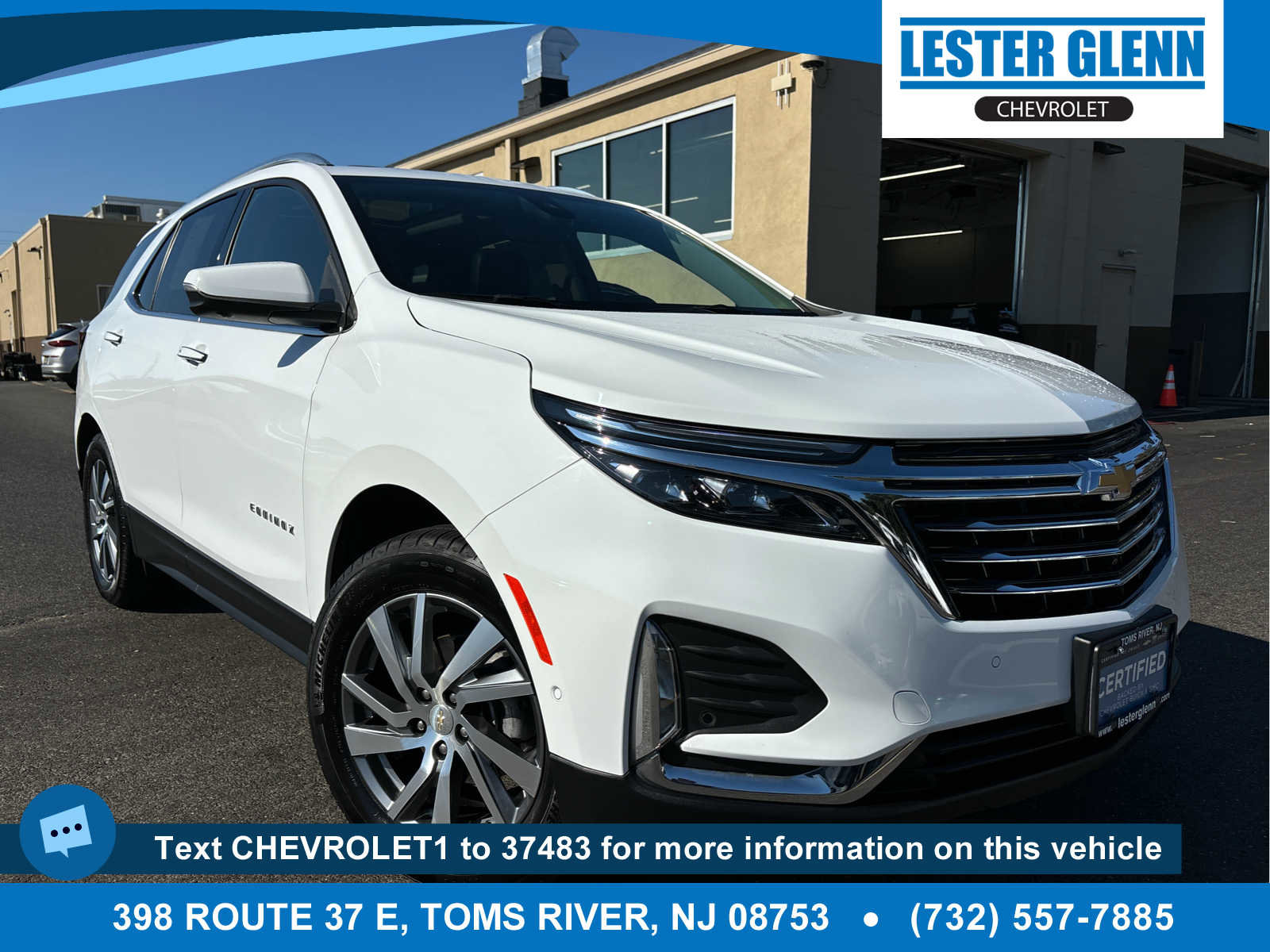 Certified 2022 Chevrolet Equinox Premier