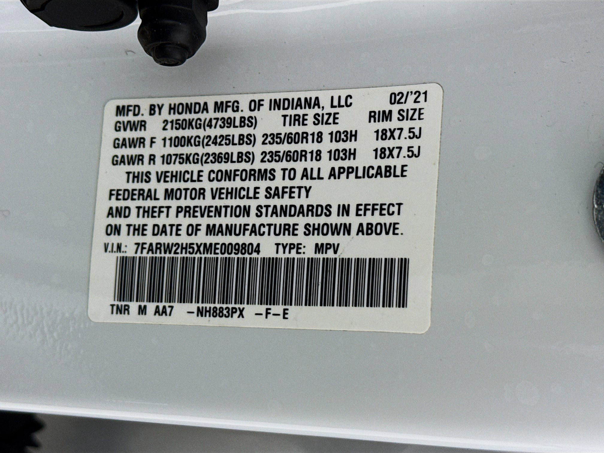 Used 2021 Honda CR-V EX image 38