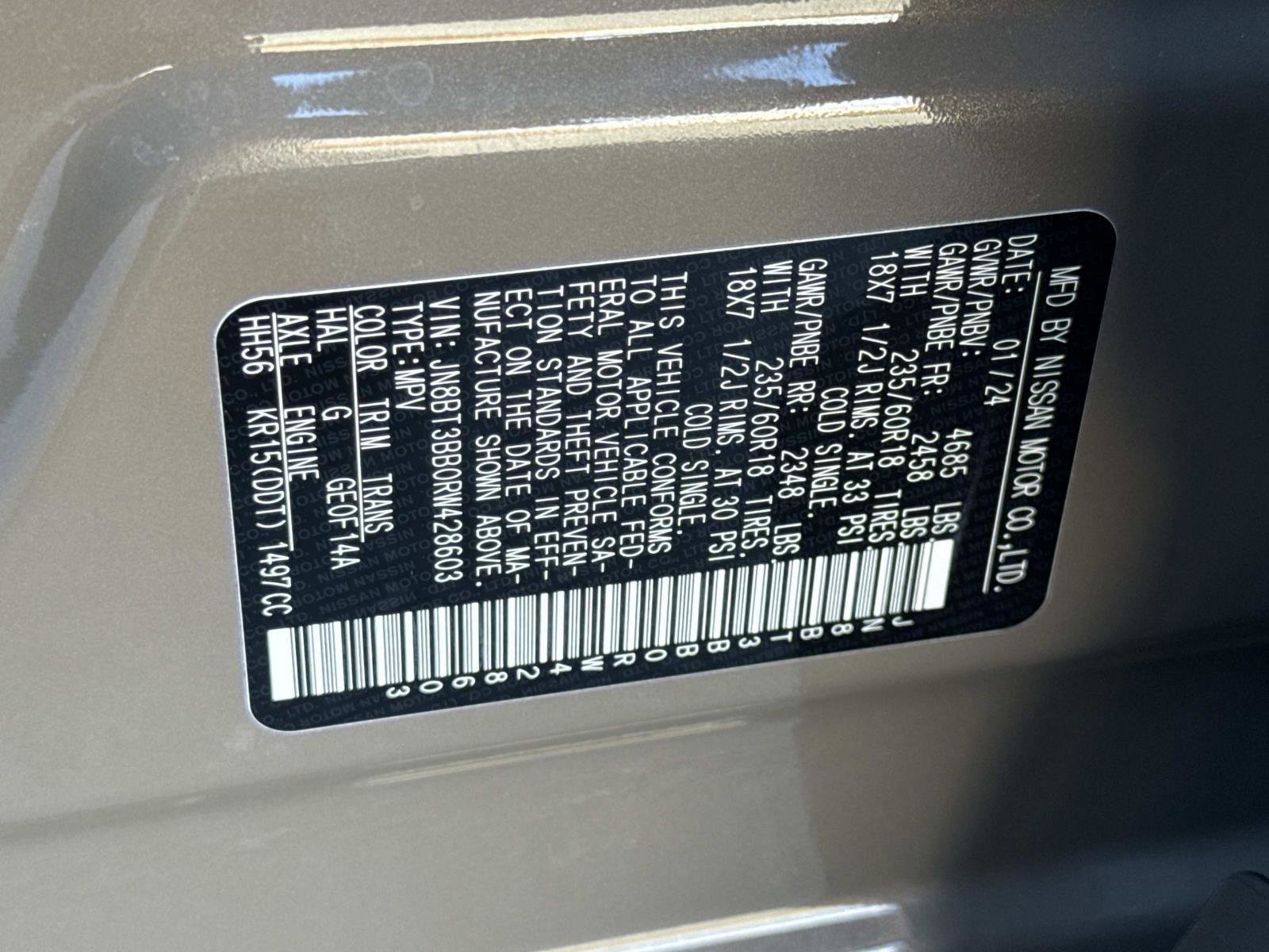 Used 2024 Nissan Rogue SV image 30