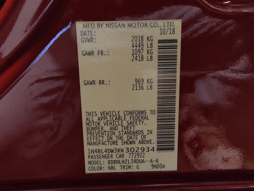 Used 2019 Nissan Altima 2.5 SV image 33