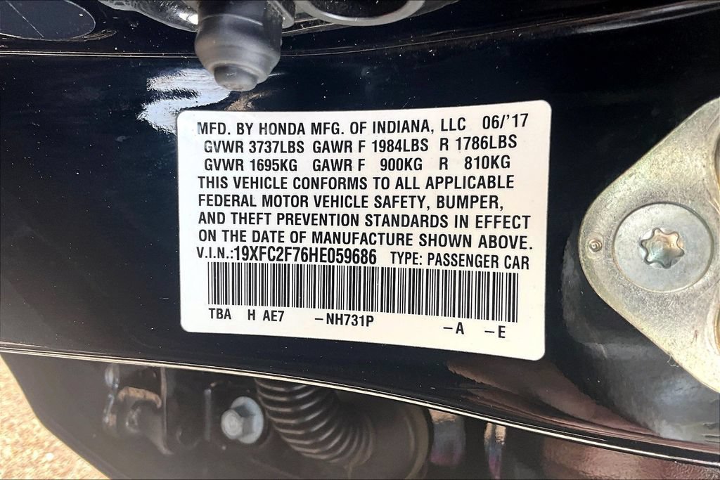 Used 2017 Honda Civic EX image 32