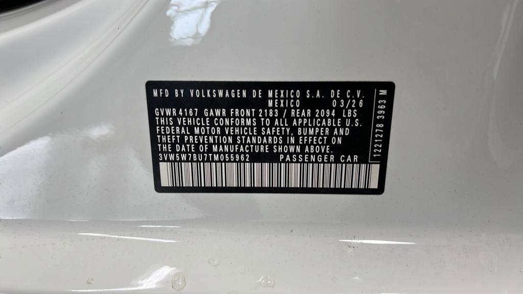 New 2026 Volkswagen Jetta S FWD image 25