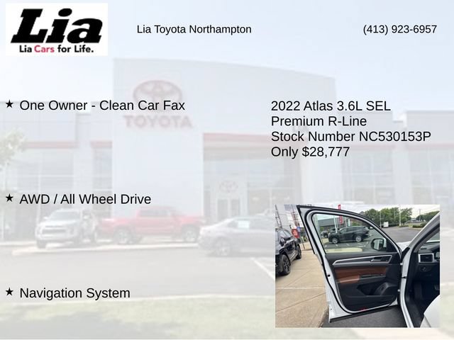 Used 2022 Volkswagen Atlas SEL Premium AWD/4WD image 7