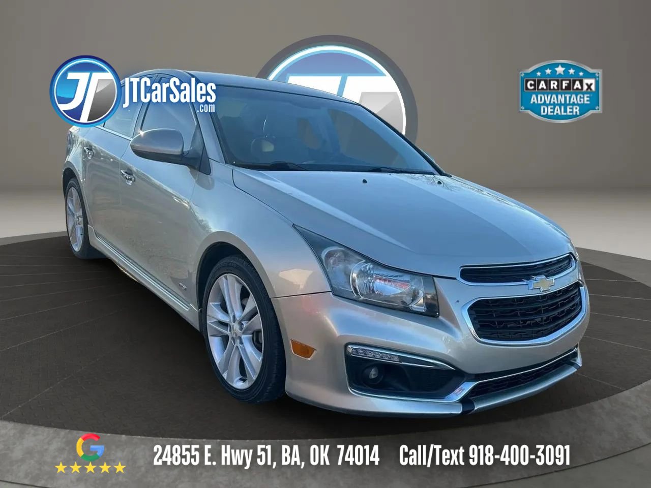 Used 2016 Chevrolet Cruze LTZ w/ Enhanced Safety Package