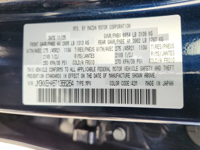 Certified 2026 MAZDA CX-90 Plug-In Hybrid w/ Premium Plus AWD/4WD image 26
