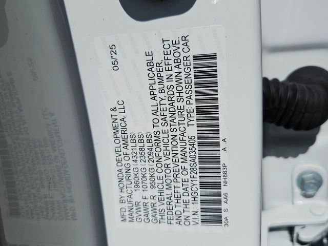 Certified 2025 Honda Accord LX image 16