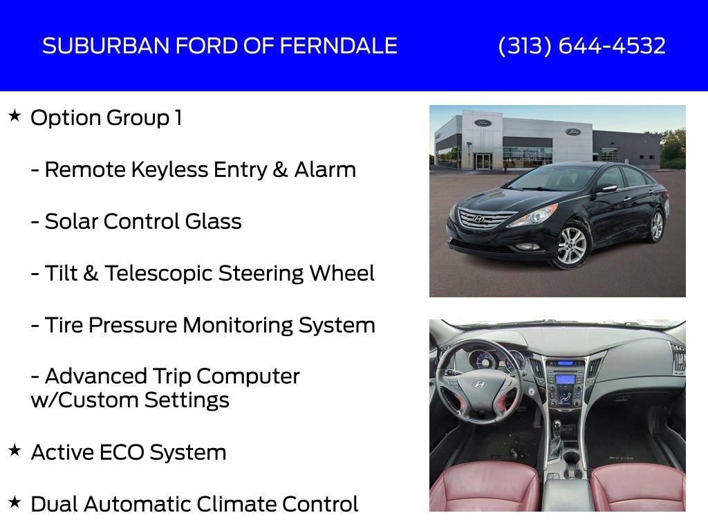 Used 2013 Hyundai Sonata Limited image 13