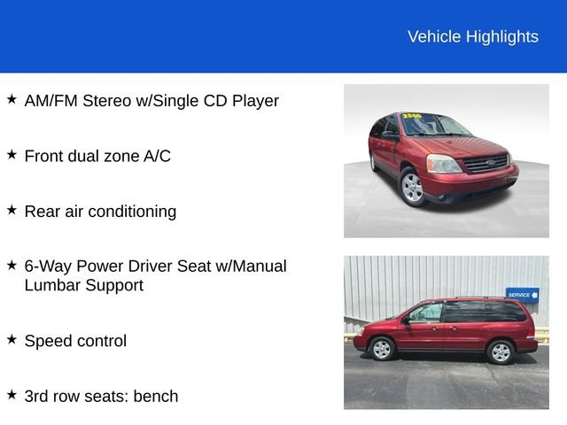 Used 2005 Ford Freestar SES FWD image 2