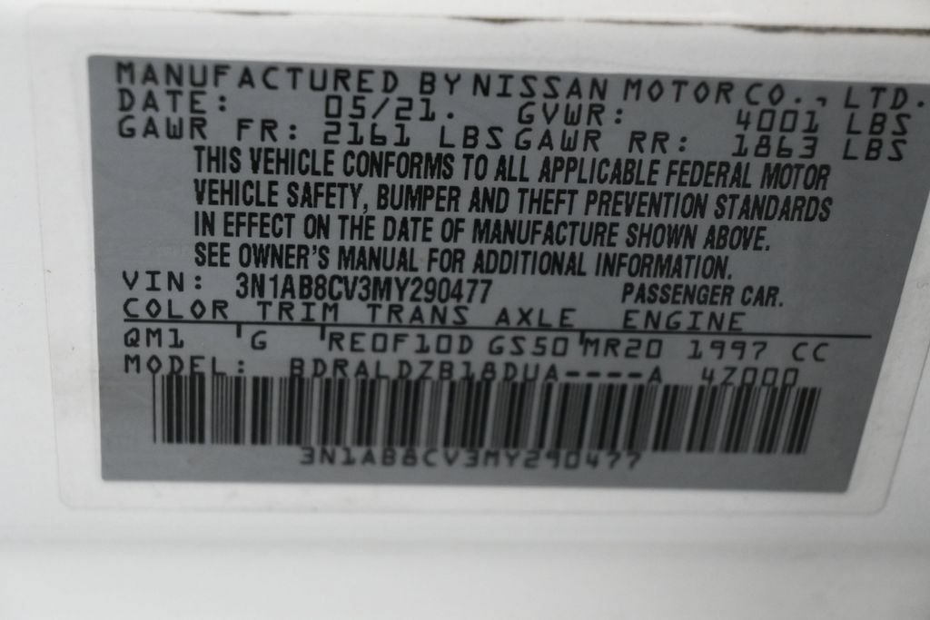 Used 2021 Nissan Sentra SV FWD image 18