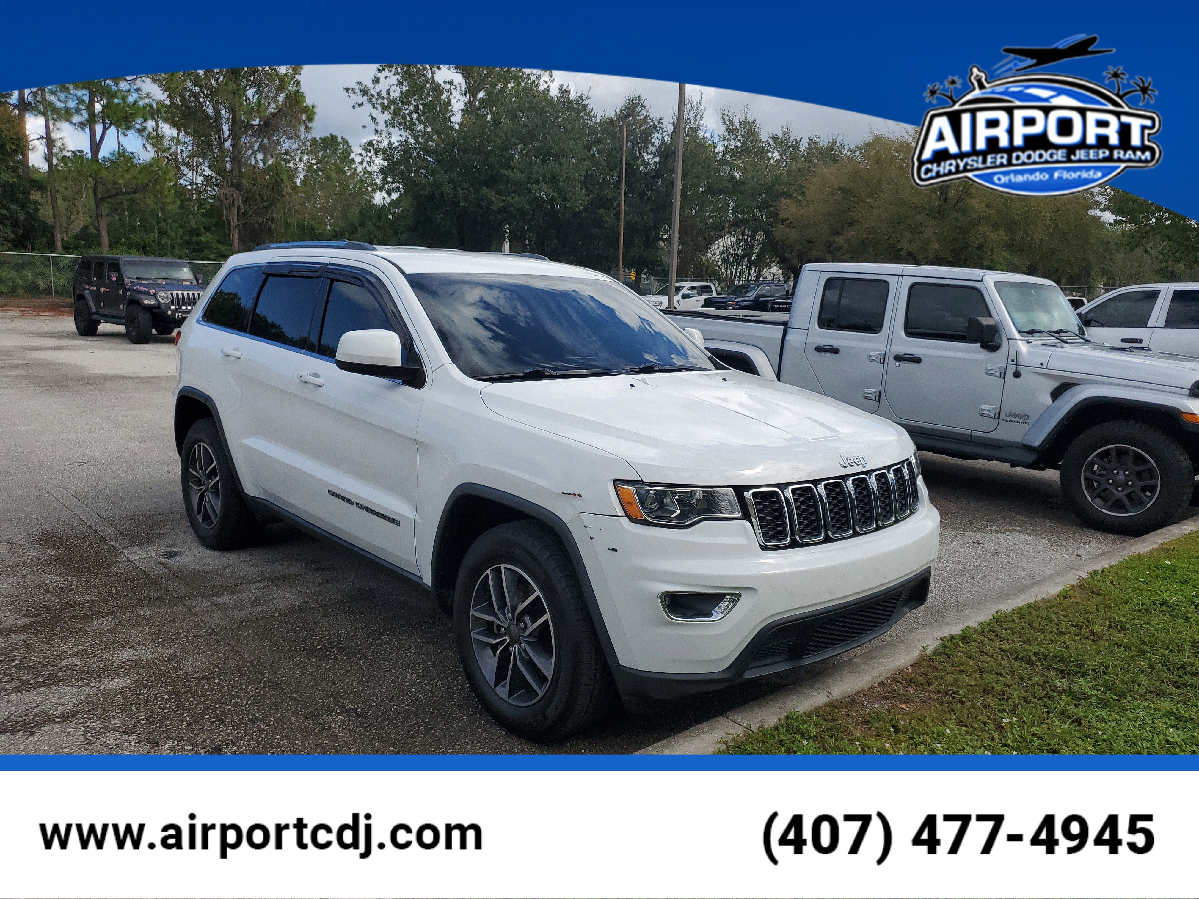 Used 2019 Jeep Grand Cherokee Laredo w/ 18" Wheel & 8.4" Radio Group