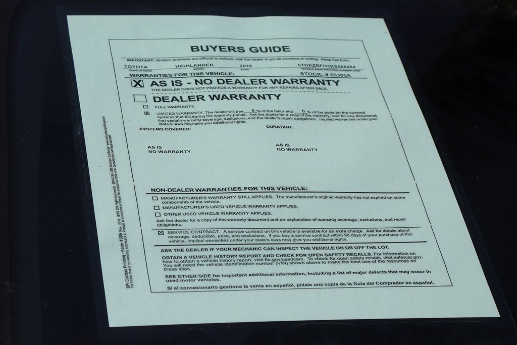 Used 2019 Toyota Highlander XLE image 52