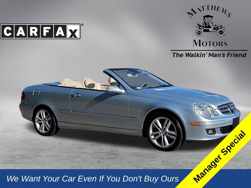 Used 2007 Mercedes-Benz CLK 350 Cabriolet