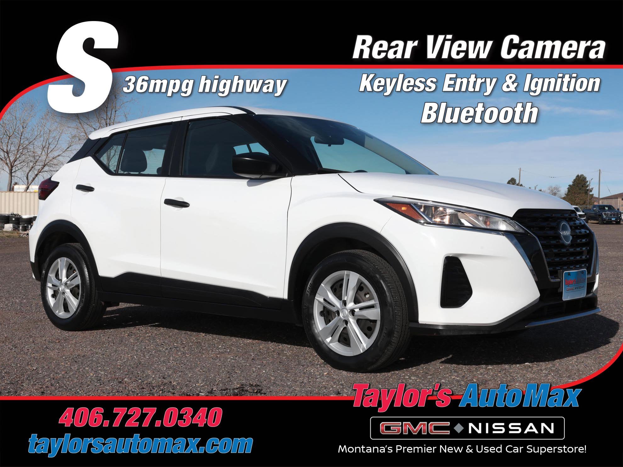 Used 2023 Nissan Kicks S image 1