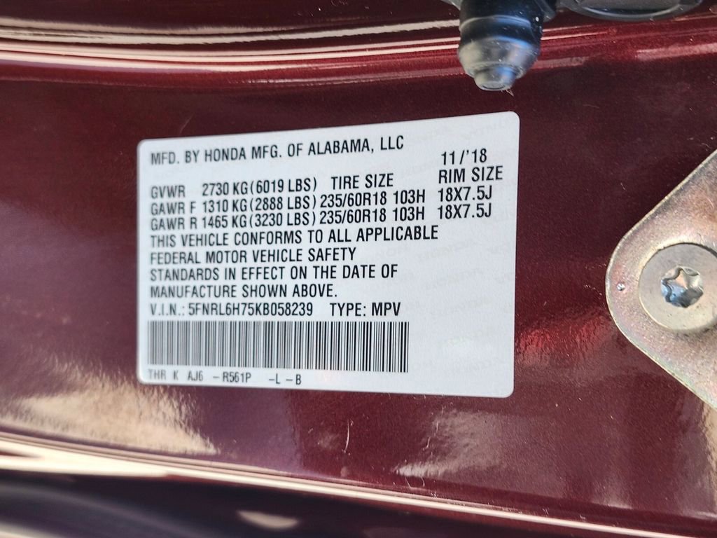 Used 2019 Honda Odyssey EX-L image 36