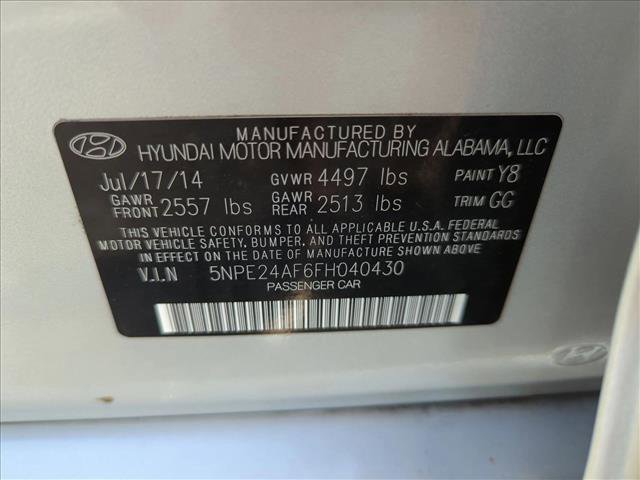 Used 2015 Hyundai Sonata SE image 23