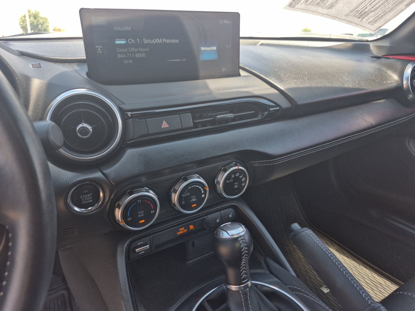 Used 2024 MAZDA MX-5 Miata RF Grand Touring w/ Weather Package RWD image 11