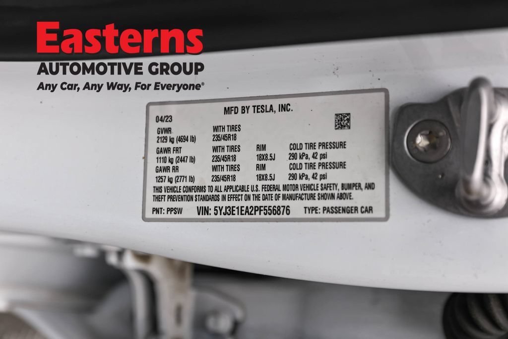 Used 2023 Tesla Model 3 Standard Range RWD image 30