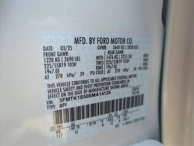 Certified 2025 Ford Mustang Mach-E Select w/ Interior Protection Package image 26