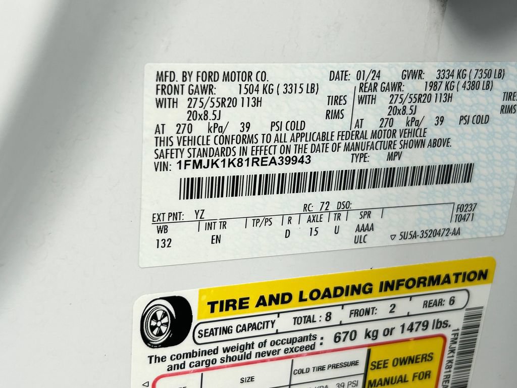 Used 2024 Ford Expedition Max Limited RWD image 51