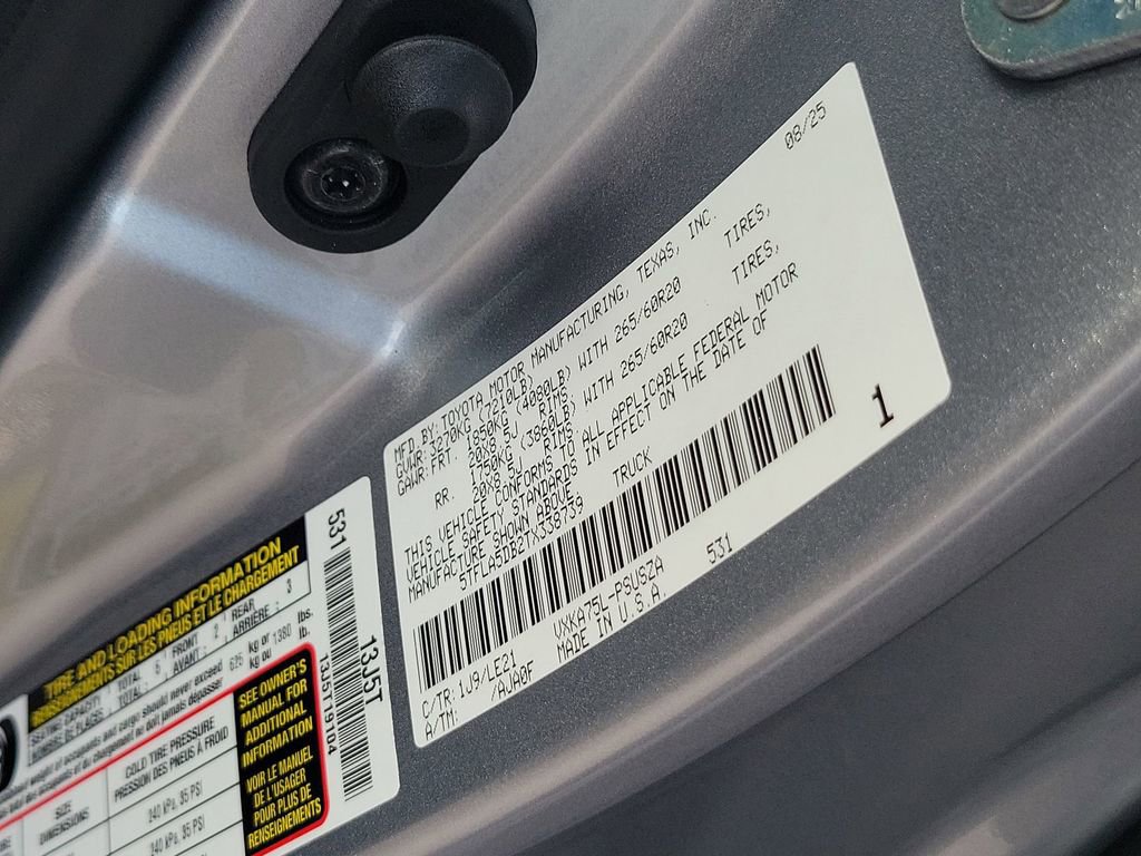 New 2026 Toyota Tundra SR5 image 49