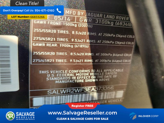 Used 2014 Land Rover Range Rover Sport HSE AWD/4WD image 16