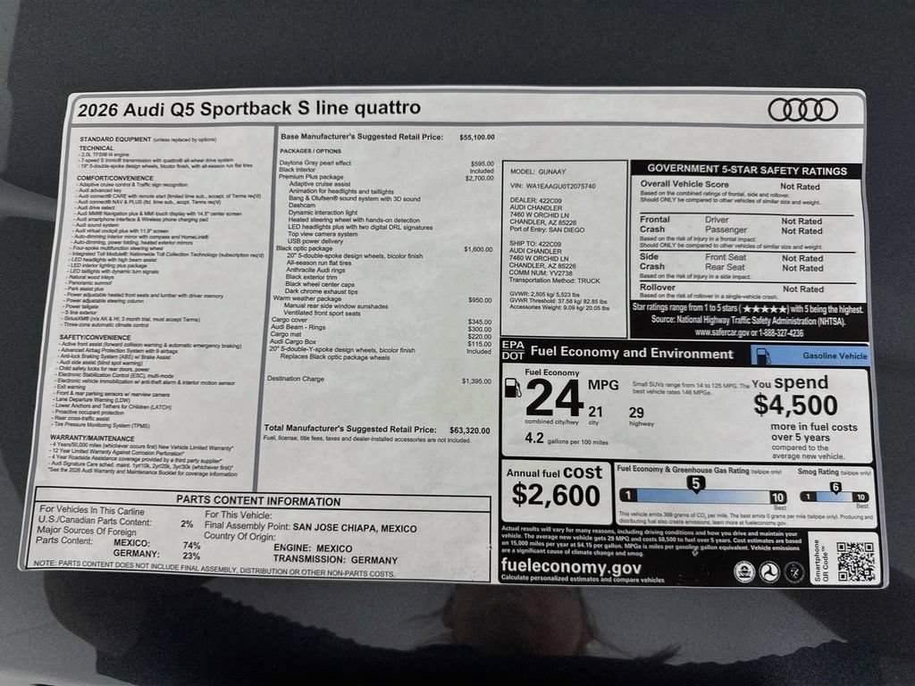 New 2026 Audi Q5 Premium Plus AWD/4WD image 9