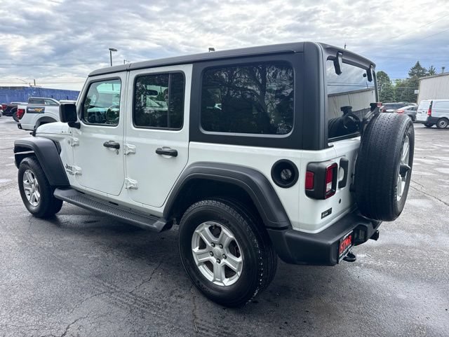 Used 2020 Jeep Wrangler Unlimited Sport S AWD/4WD image 3