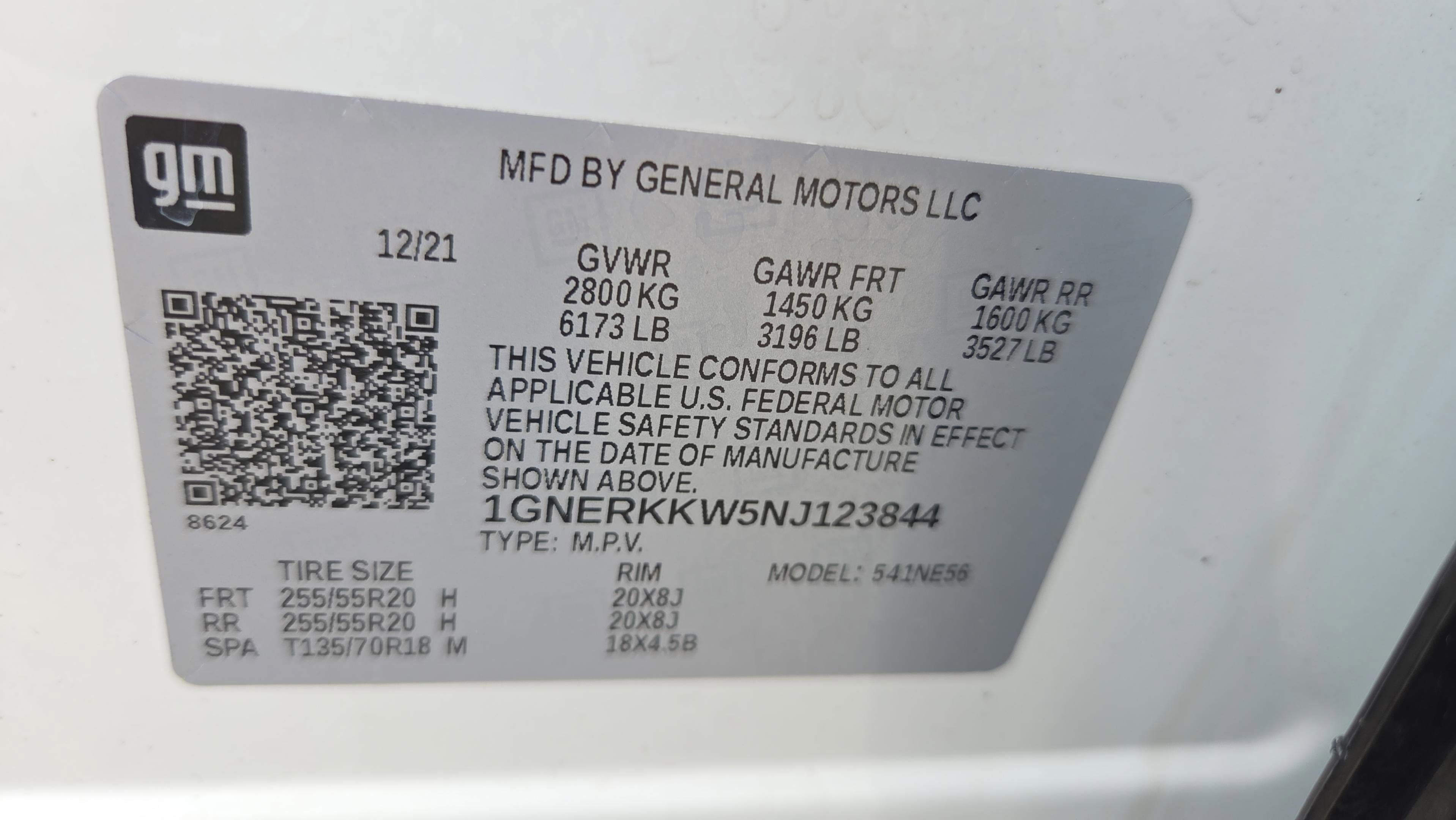 Used 2022 Chevrolet Traverse Premier w/ Redline Edition FWD image 17