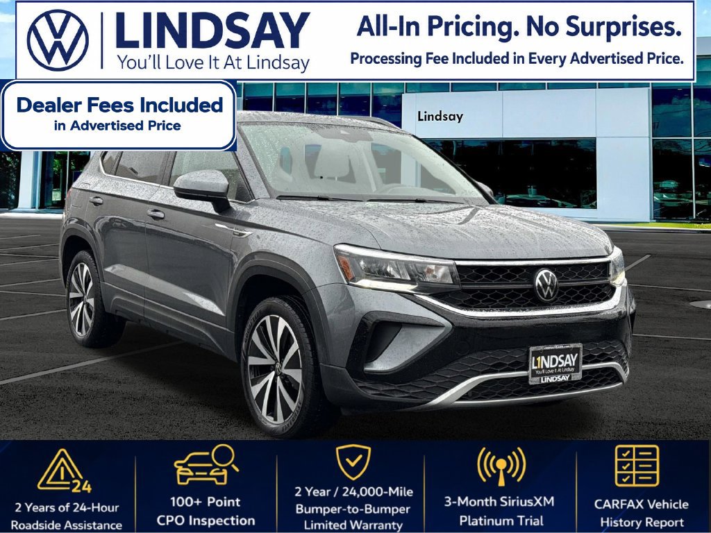 Certified 2023 Volkswagen Taos SE w/ Panoramic Sunroof Package