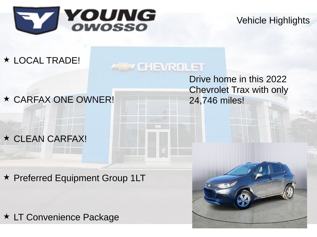Used 2022 Chevrolet Trax LT w/ LT Convenience Package image 7