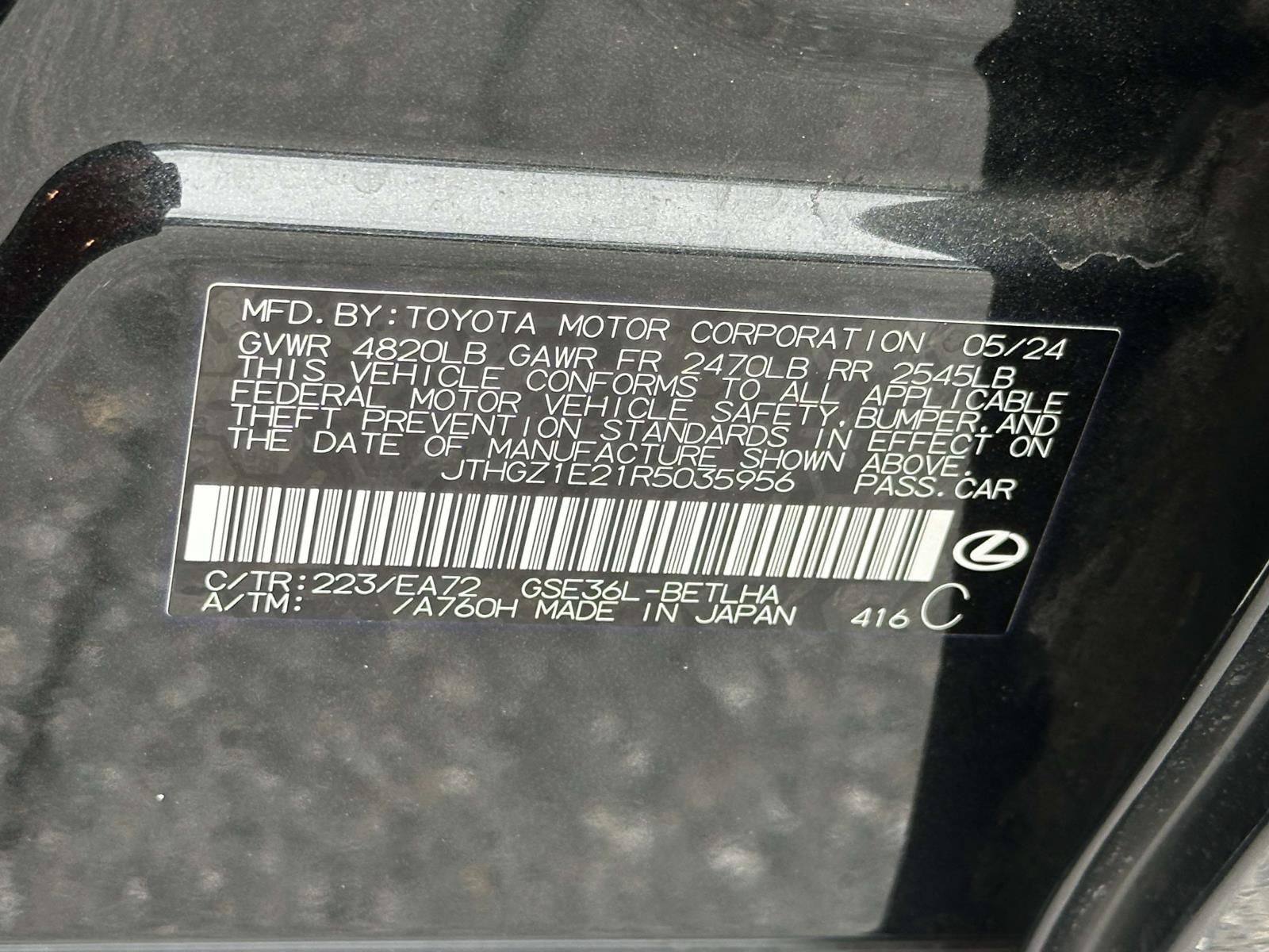 Used 2024 Lexus IS 350 F Sport AWD/4WD image 25