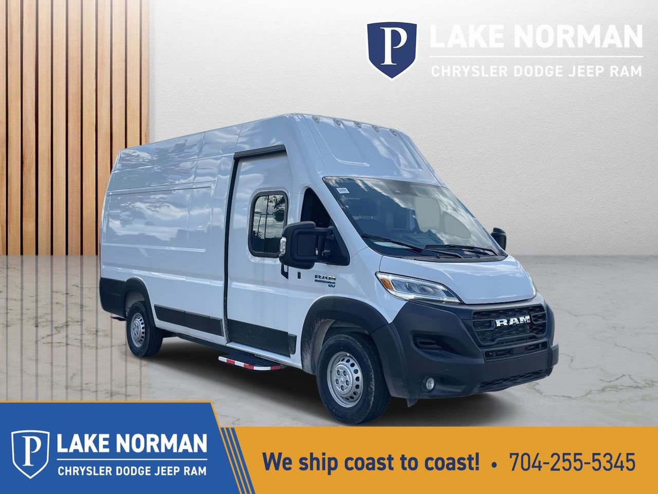 New 2024 RAM ProMaster 3500 w/ Delivery Van Package image 1