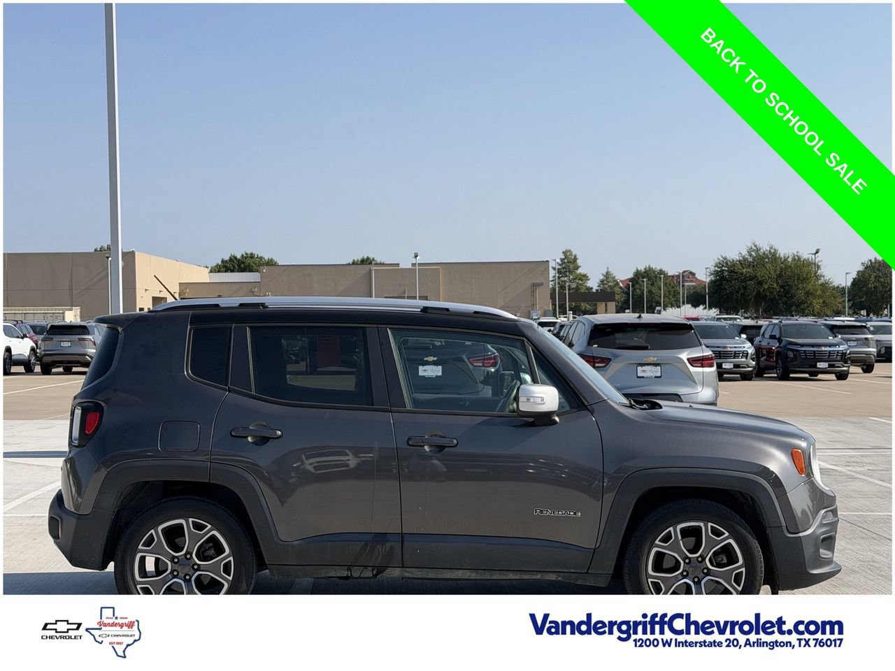 Used 2017 Jeep Renegade Limited FWD image 3