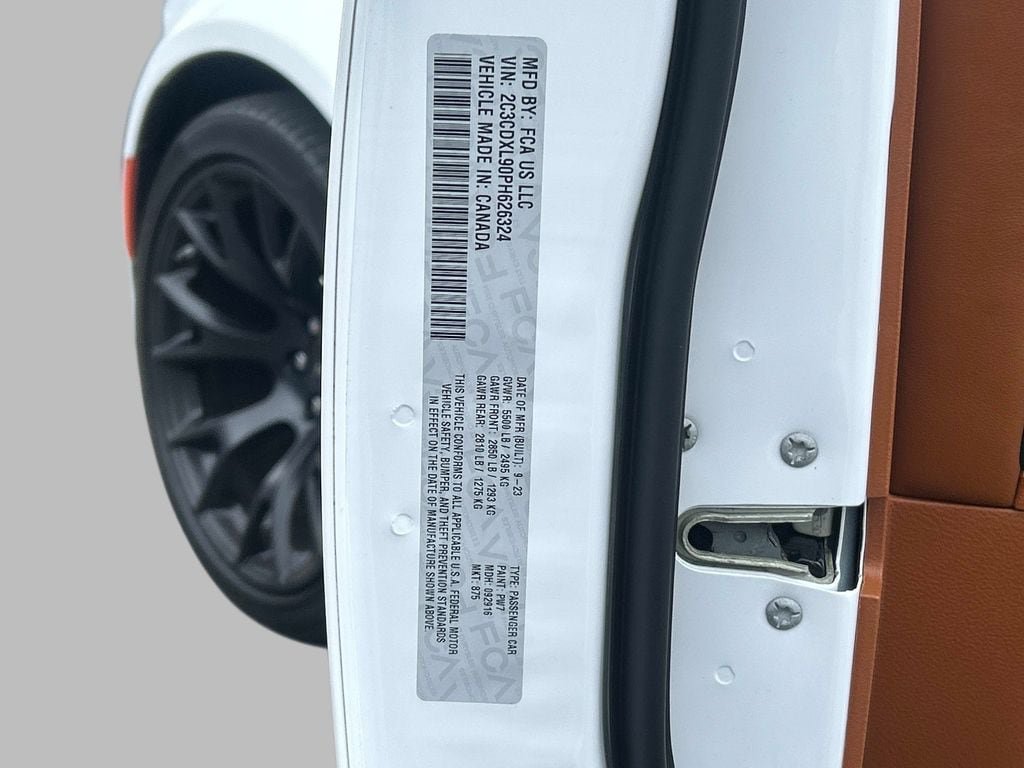Used 2023 Dodge Charger SRT Hellcat w/ Harman/Kardon Audio Group RWD image 9