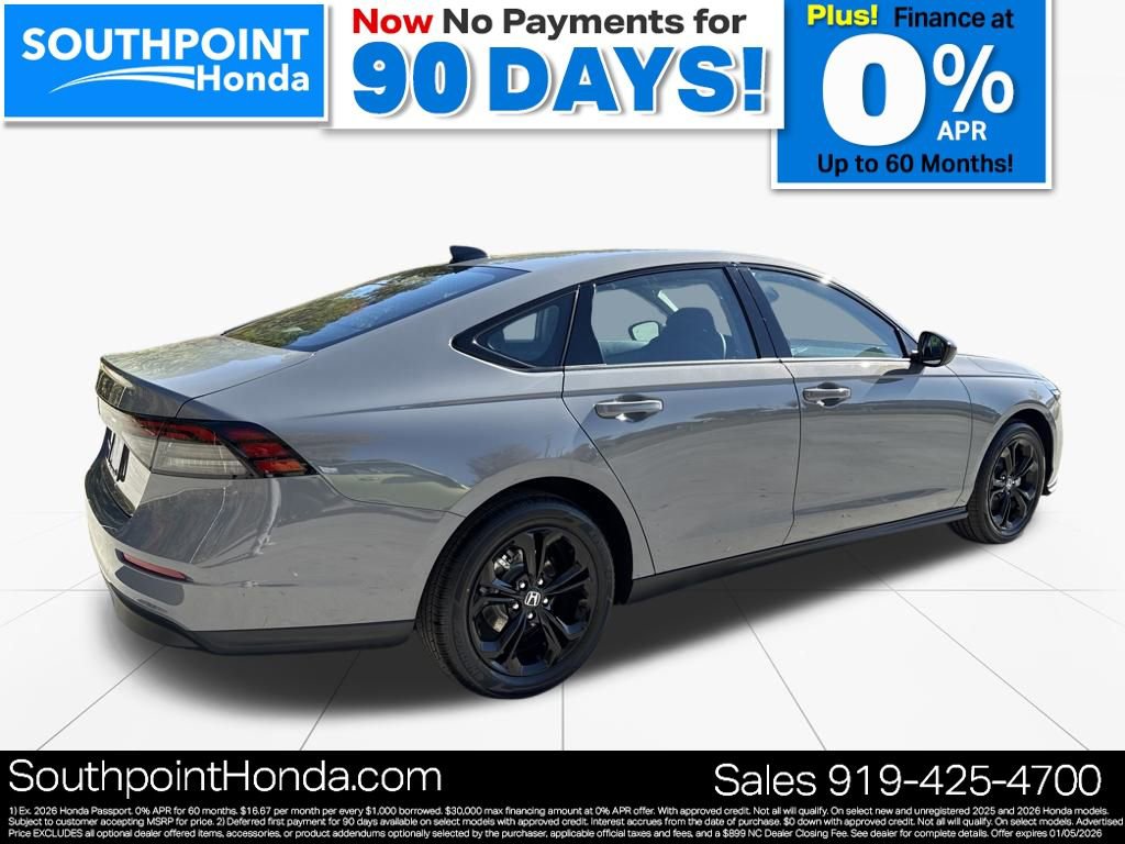 New 2025 Honda Accord SE image 8