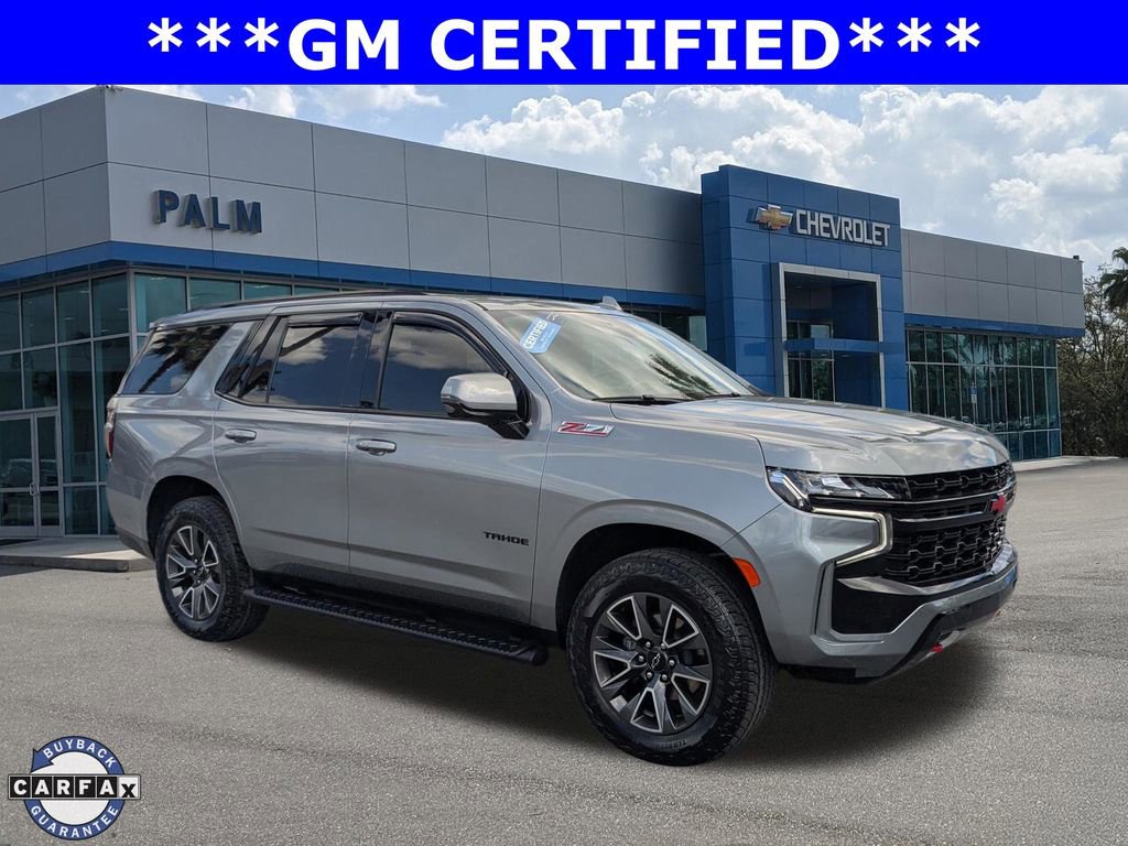 Certified 2023 Chevrolet Tahoe Z71 w/ Luxury Package AWD/4WD image 1