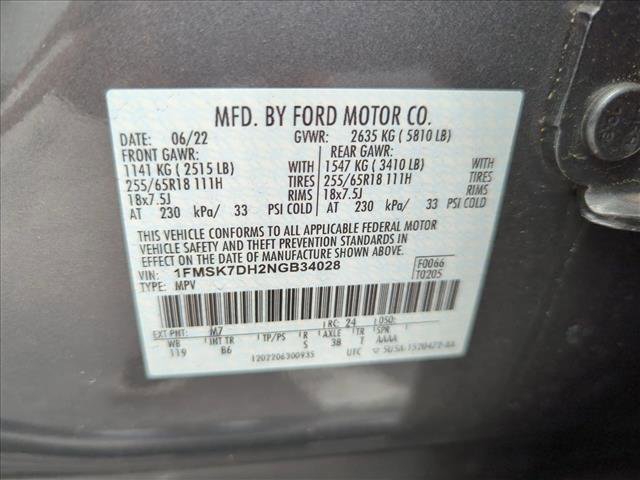 Used 2022 Ford Explorer XLT RWD image 15