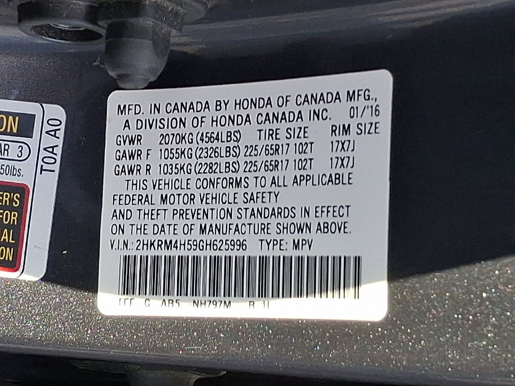 Used 2016 Honda CR-V EX image 25