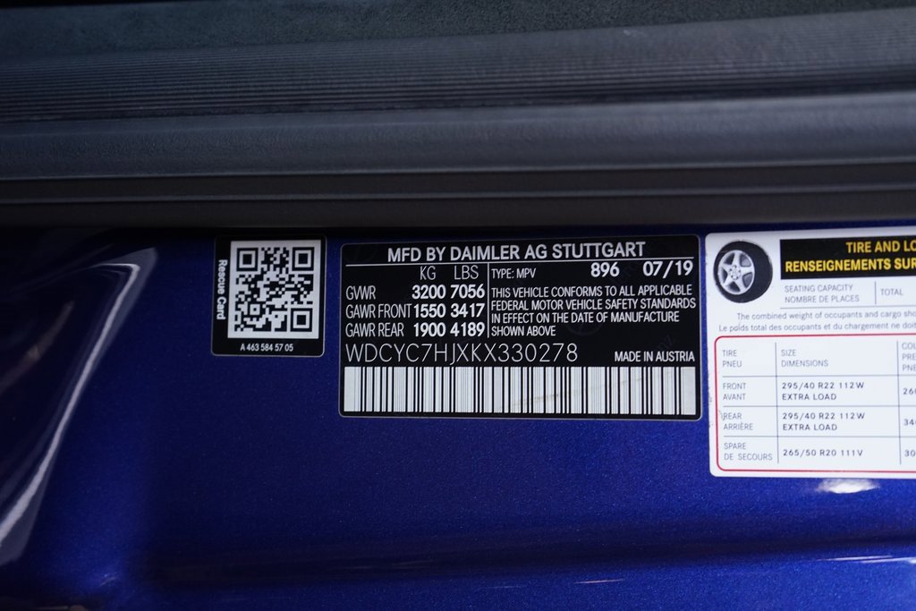 Used 2019 Mercedes-Benz G 63 AMG 4MATIC image 41