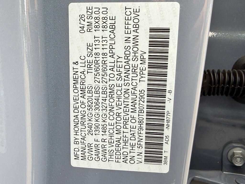 Certified 2026 Honda Passport TrailSport Elite image 29