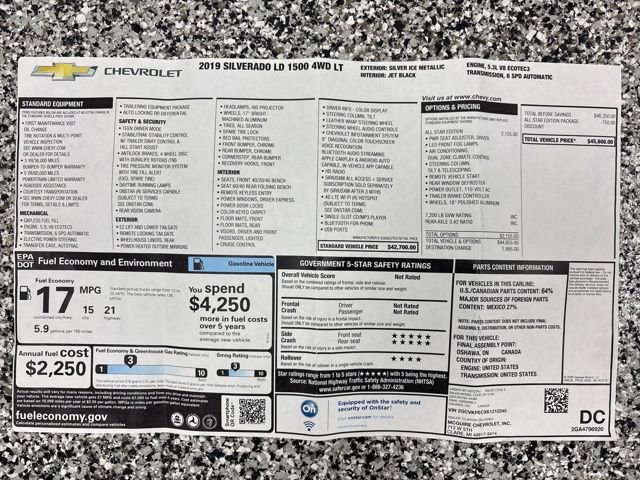 Used 2019 Chevrolet Silverado 1500 LT w/ All Star Edition image 20