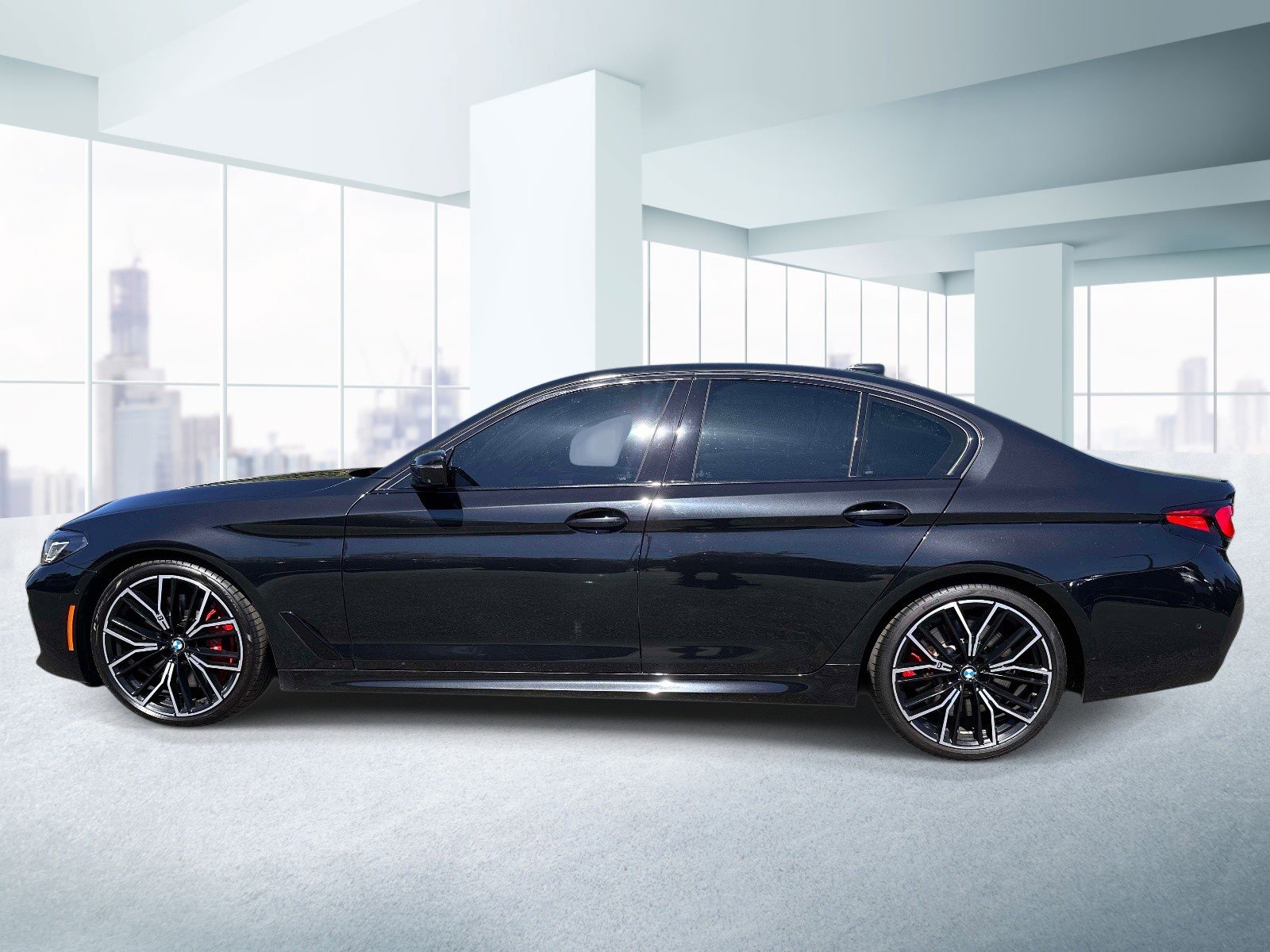 Used 2021 BMW M550i xDrive w/ Dynamic Handling Package AWD/4WD image 2
