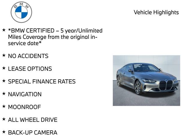 Certified 2026 BMW 430i xDrive 430i xDrive w/ Premium Package image 10